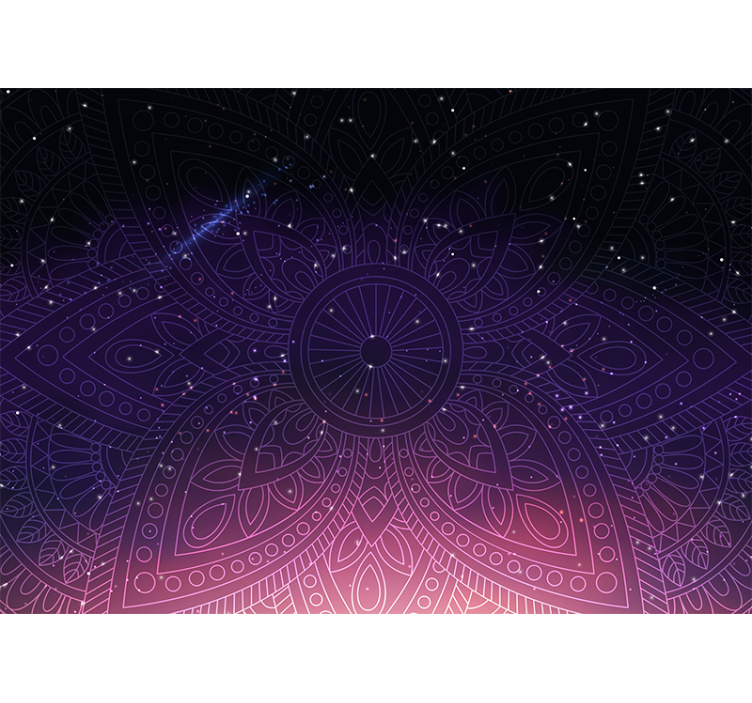 Fototapete mandala mit filigranem motif - TenStickers