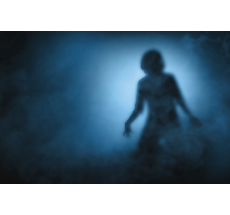 Fototapete Jugendzimmer Zombie Silhouette - TenStickers