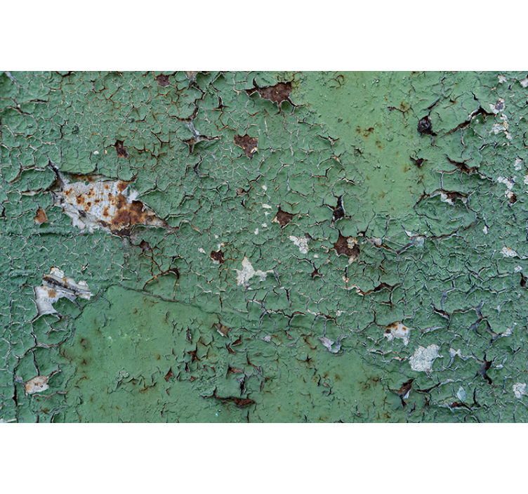 Fototapete Küche rostiges Metall - TenStickers