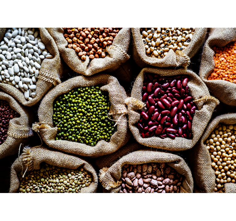 Fototapete Küche Hülsenfrüchte - TenStickers