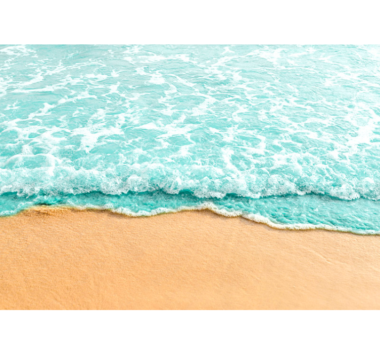 Fototapete Meer ruhige küstenszene - TenStickers