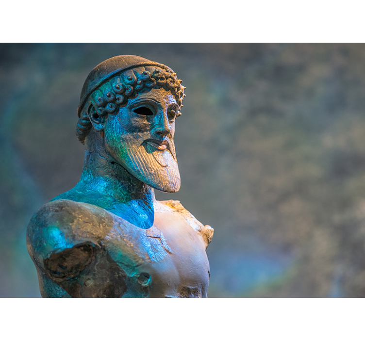 Fototapete Klassische Kunst antike büste skulptur - TenStickers