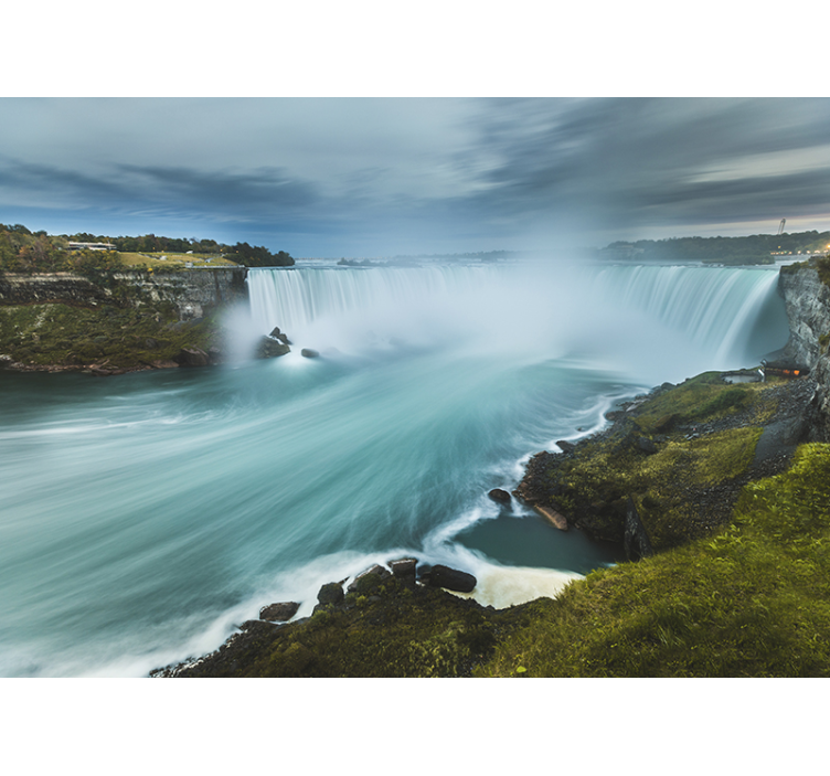 Fototapete wasserfall niagara fälle landschaft - TenStickers