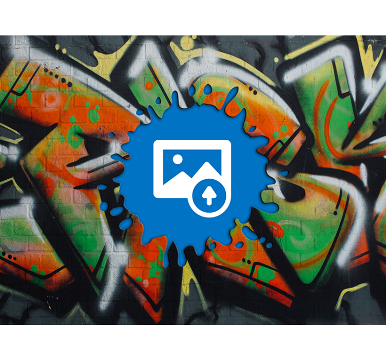 Fototapete graffiti urbaner straßenflair - TenStickers