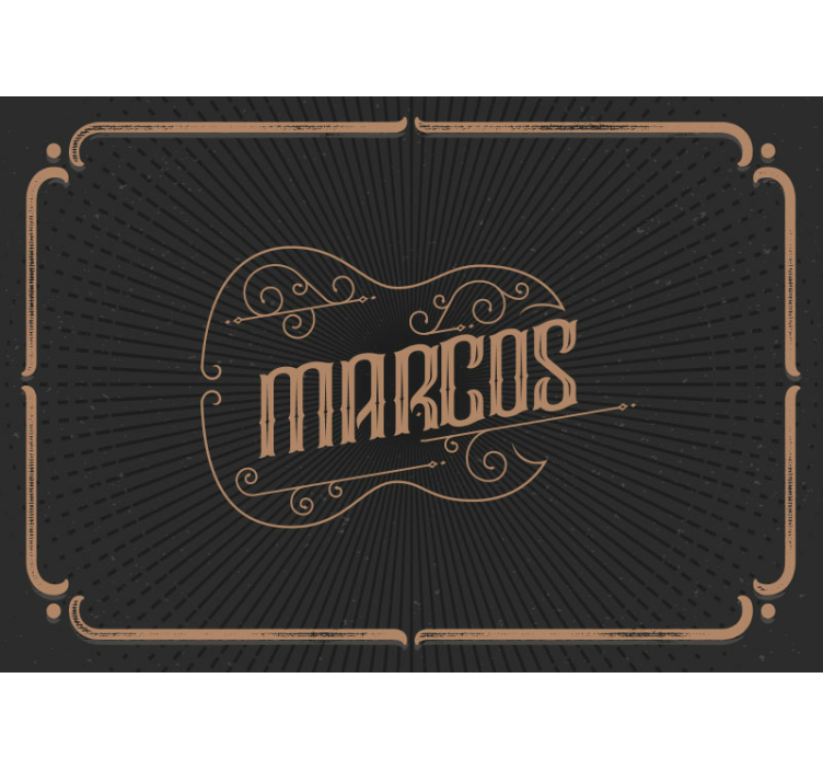 Fototapete Jugendzimmer personalisiertes elegantes design - TenStickers