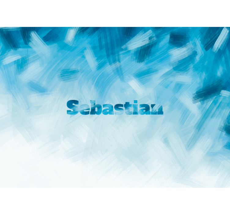 Fototapete personalisiert mit namensgestaltung - TenStickers