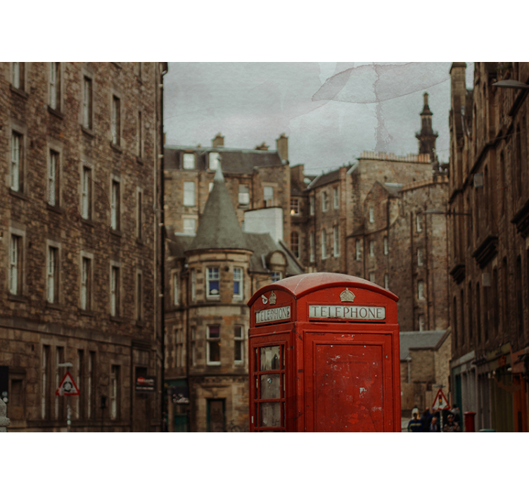 Fototapete london ikonische telefonzelle - TenStickers