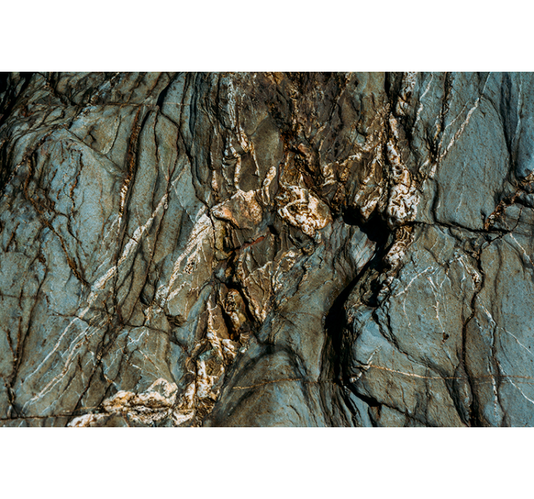 Fototapete muster rissige steinoberfläche - TenStickers