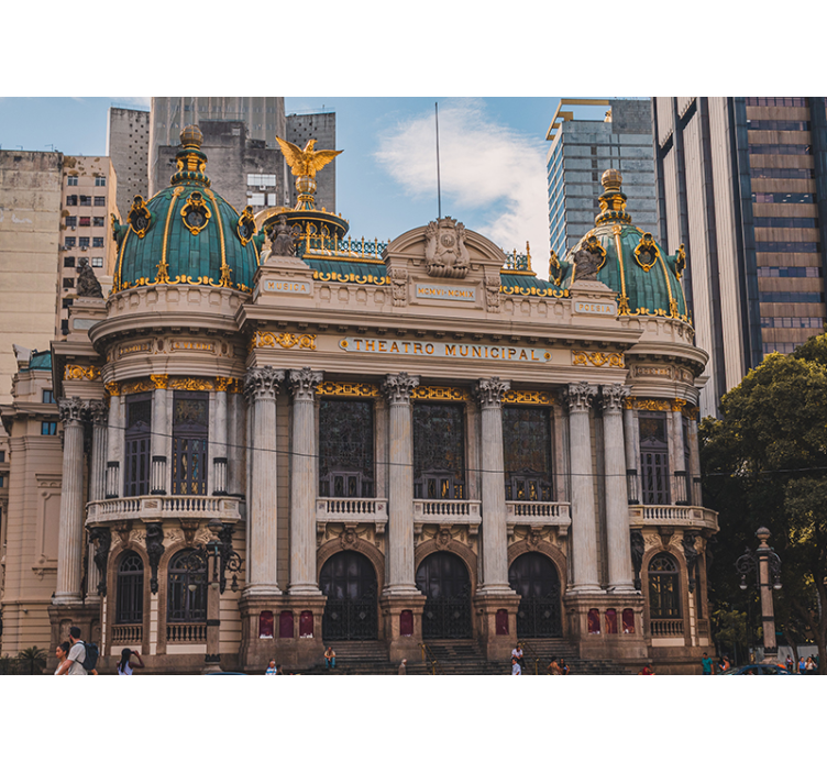 Fototapete Städte historische theaterarchitektur - TenStickers