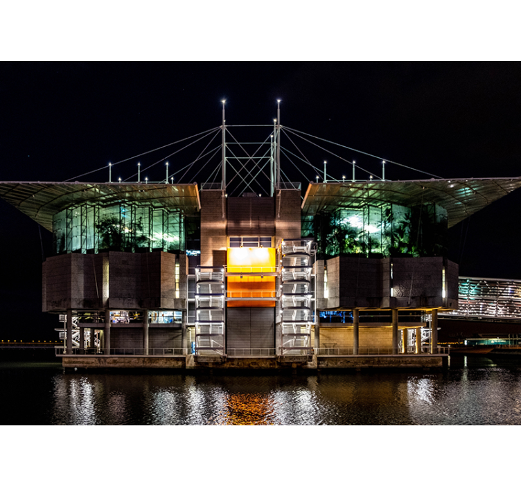 Fototapete Städte futuristische stadtarchitektur - TenStickers