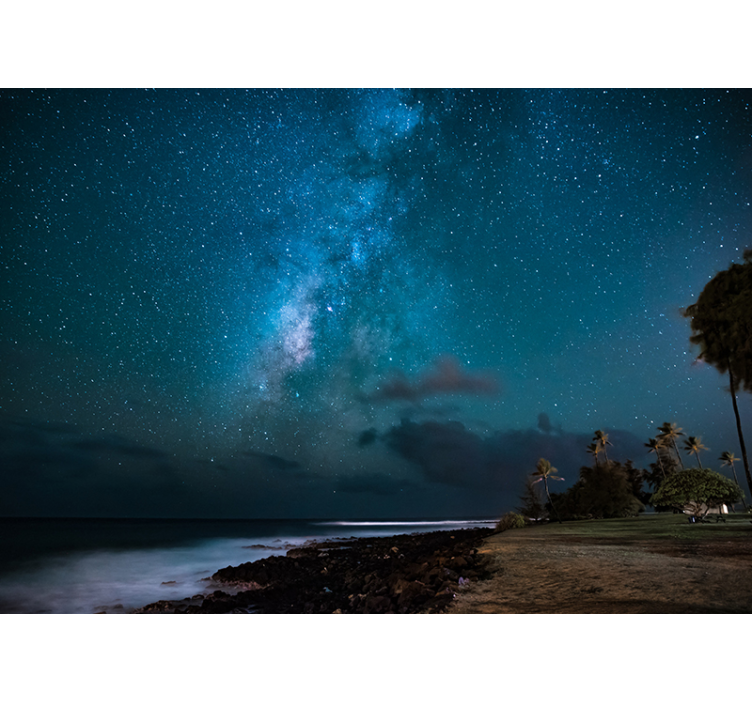 Fototapete Weltraum sternenhimmel - TenStickers