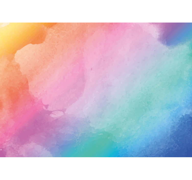 Fototapete abstrakt lebhafte pinselstriche - TenStickers