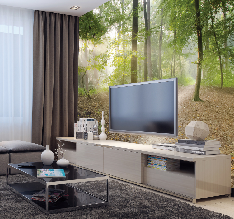 Atemberaubender Wald Fototapete Natur - TenStickers