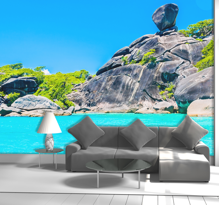 Fototapete Landschaft tropische meereslandschaft - TenStickers