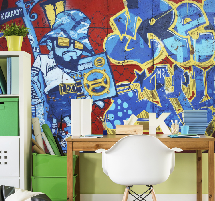 Fototapete Jugendzimmer Urban Art - TenStickers