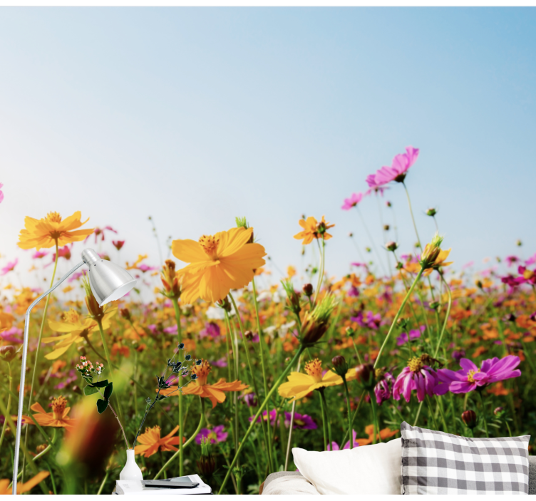 Fototapete blumen bunte blühende flora - TenStickers