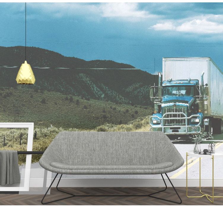 Fototapete Fahrzeuge motoren auf der autobahn - TenStickers