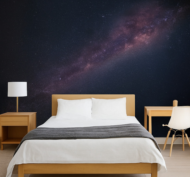 Fototapete Jugendzimmer galaxie mit sternen - TenStickers
