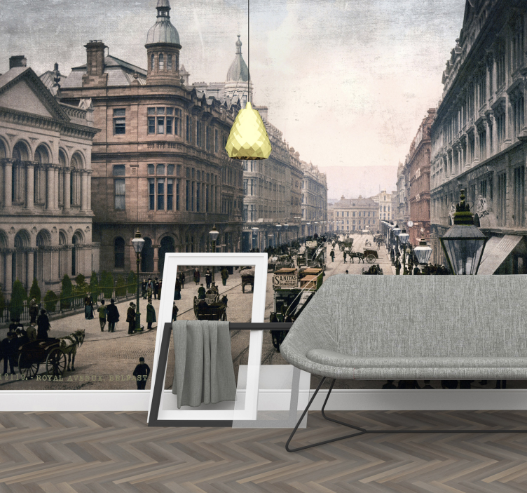 Fototapete Städte historisches Stadtbild - TenStickers