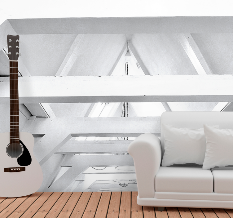 Fototapete muster architektonische struktur - TenStickers