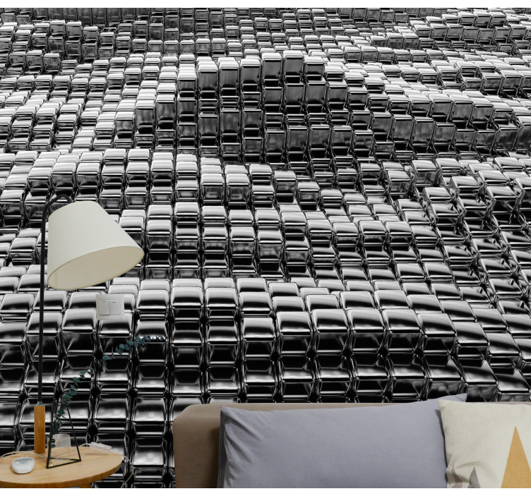 Fototapete muster stapelstuhl muster - TenStickers