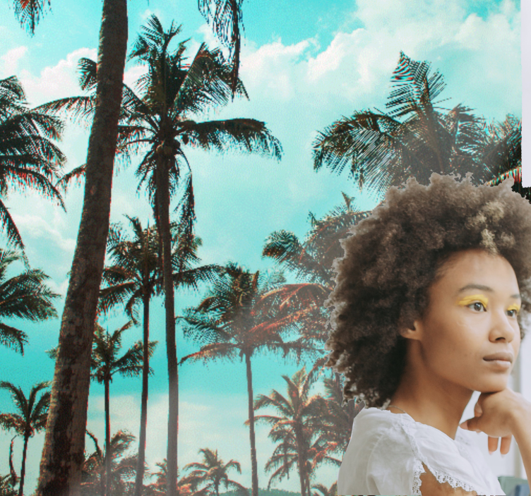 Fototapete natur palmenparadies - TenStickers