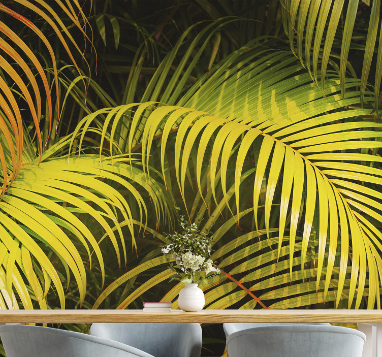 Fototapete Natur üppiges grün - TenStickers