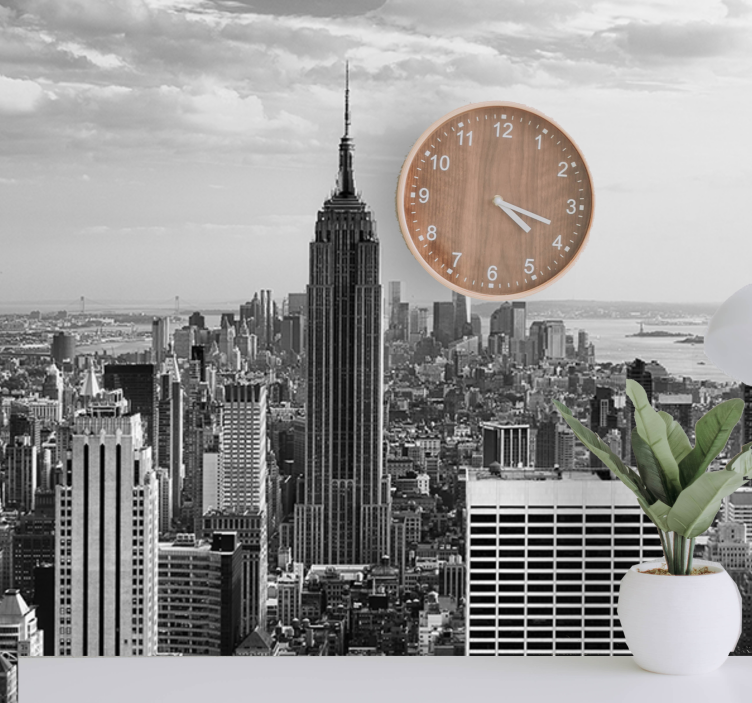 Fototapete new york empire state stadtlandschaft - TenStickers