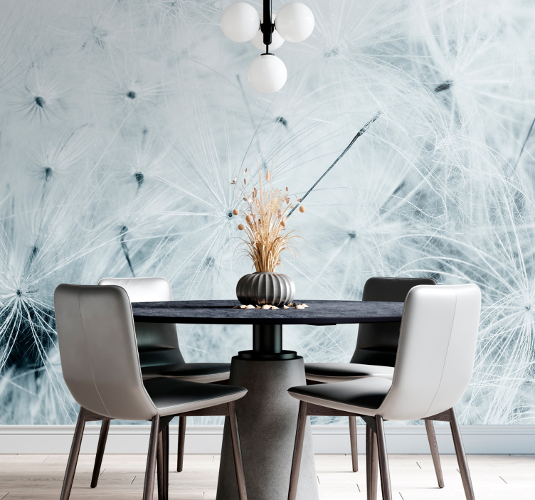 Fototapete pusteblume zarte löwenzahnsamen - TenStickers