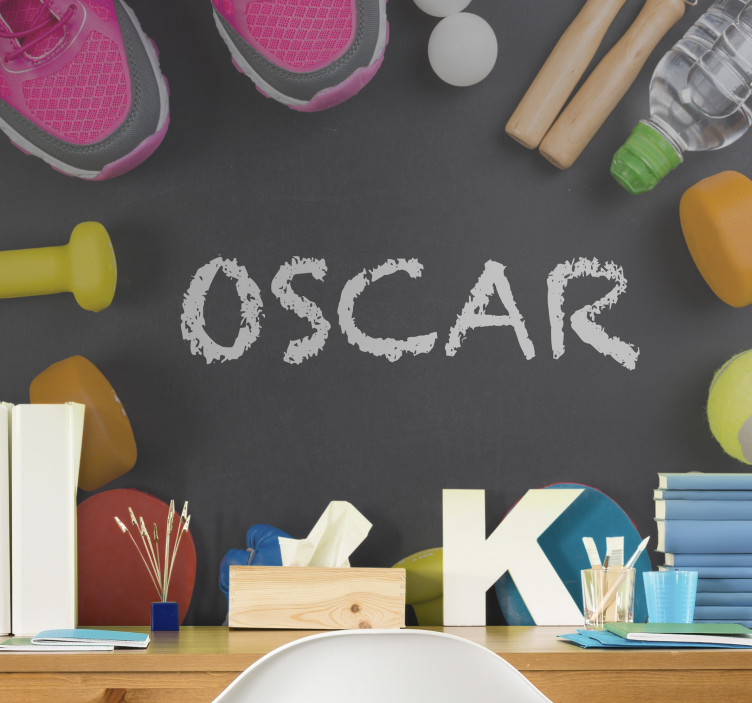 Fototapete Sprüche anzeige der fitness-essentials - TenStickers