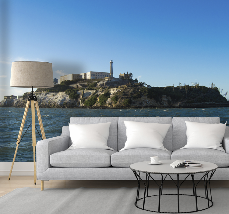 Fototapete Städte blick auf die insel alcatraz - TenStickers