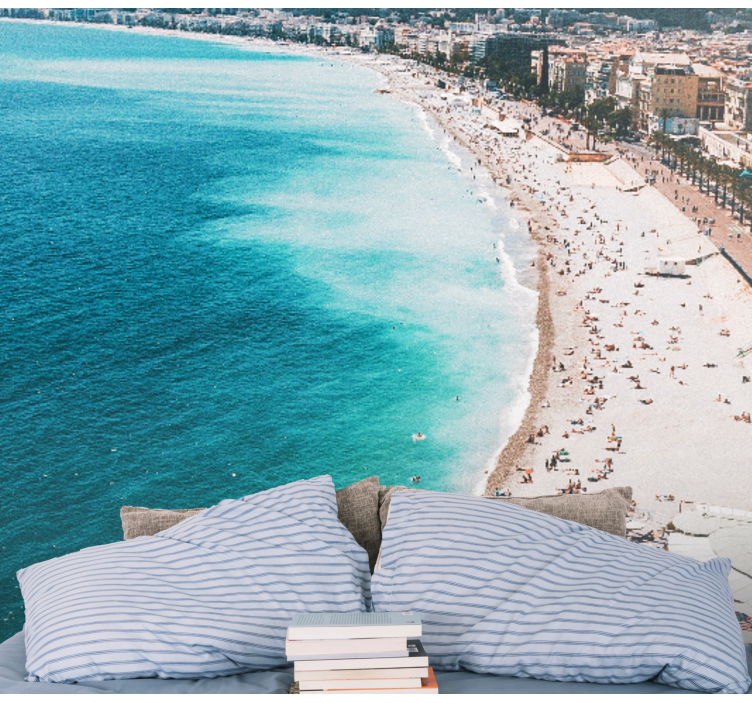 Fototapete Städte französisches strandparadies - TenStickers