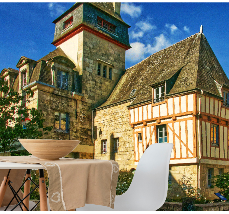 Fototapete städte historische französische architektur - TenStickers