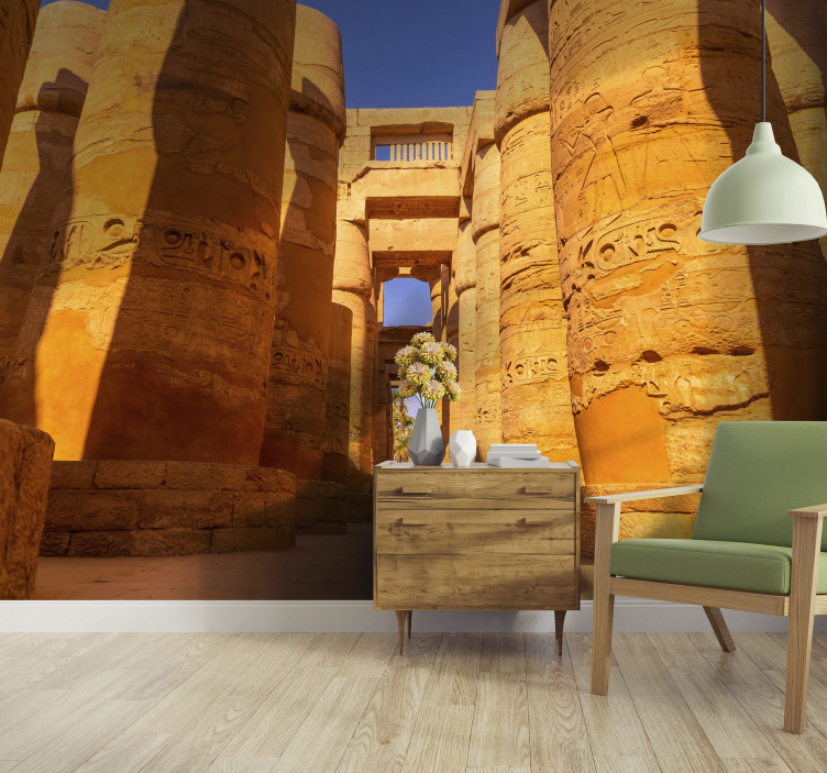 Fototapete Städte historische tempelsäulen - TenStickers