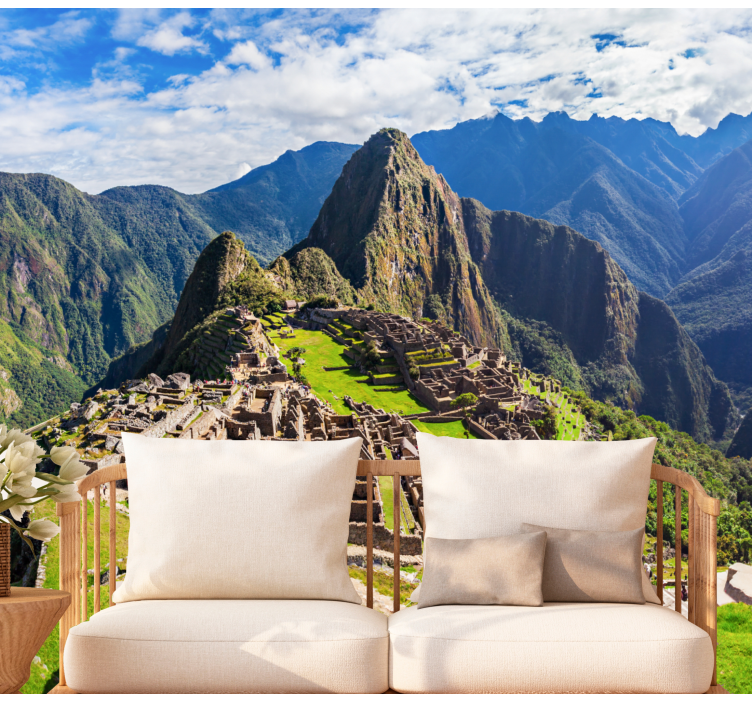 Fototapete Städte machu picchu landschaft - TenStickers