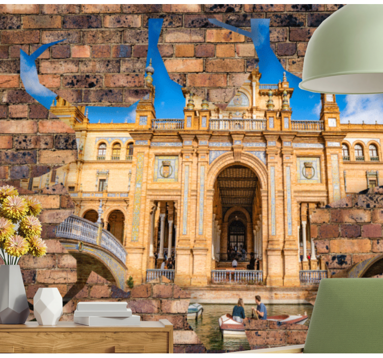 Fototapete städte sevilas architektonischer glanz - TenStickers