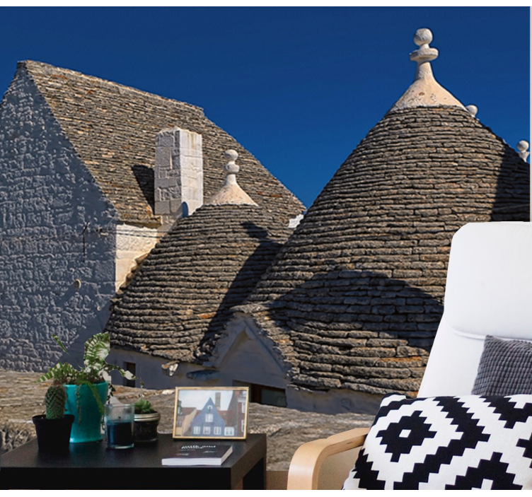 Fototapete Städte trulli-dächer - TenStickers