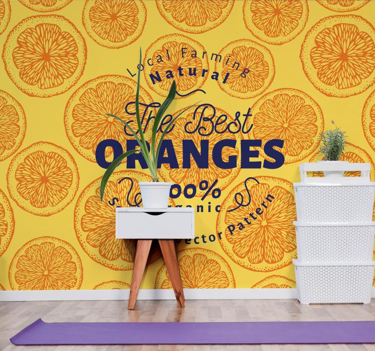 Fototapete Tiere die besten orangen aus natürlichem anbau - TenStickers