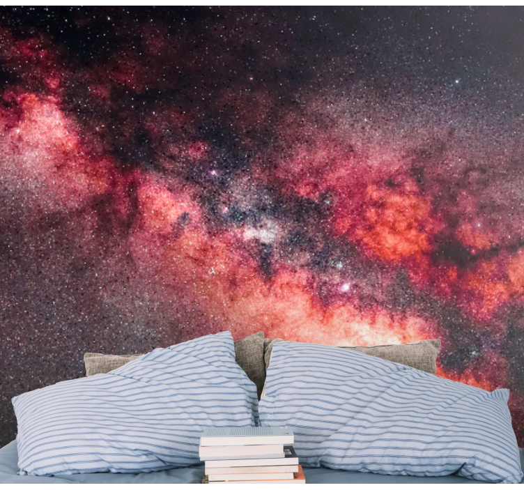Fototapete weltraum galaktische nebel szene - TenStickers