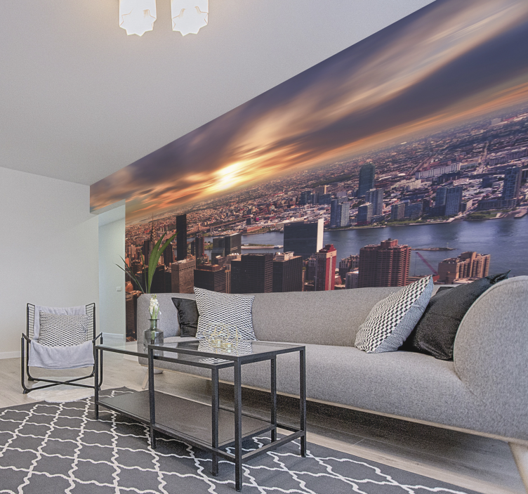 Fototapete Städte Morgen in New York - TenStickers