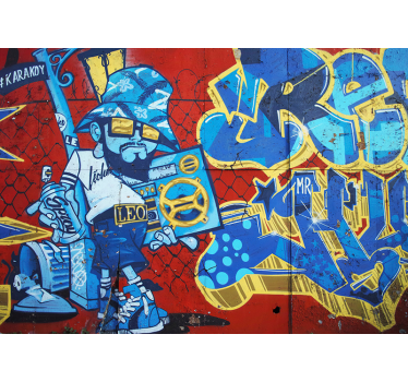 Fototapete Jugendzimmer Urban Art - TenStickers