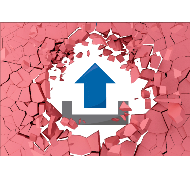 3d tapete durch wände brechen - TenStickers