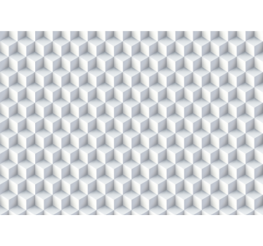 3d tapete im würfelmuster design - TenStickers