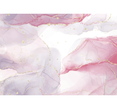 Fototapete abstrakt zarte rosa wirbel - TenStickers