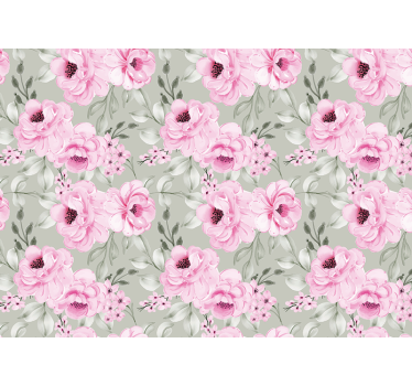 Fototapete Blumen pastell pfingstrosen arrangement - TenStickers