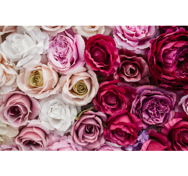 Fototapete blumen schöne rosen kollektion - TenStickers