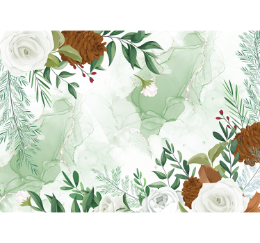 Fototapete blumen elegante blumenarrangements - TenStickers