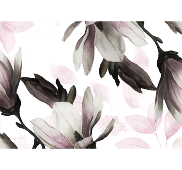 Fototapete magnolien elegante magnolienblüten - TenStickers