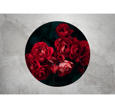 Fototapete rosen rote rosenblüten - TenStickers