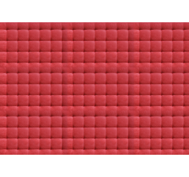 3D Tapete Lederpolster rot - TenStickers